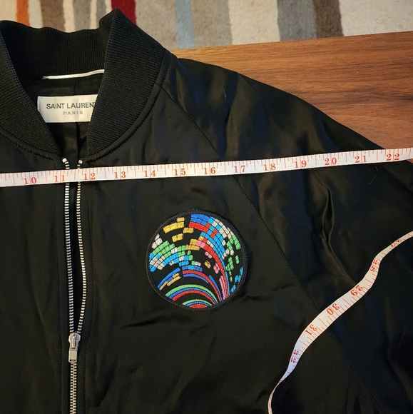 Saint Laurent Sweet Dreams Bomber Jacket - Picture 13 of 13